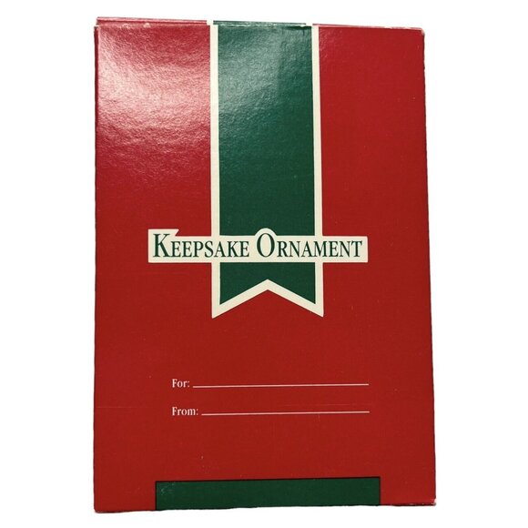 Hallmark Keepsake Handcrafted Ornament Son Boy 1989 Vintage Gift Sweater - Picture 7 of 7